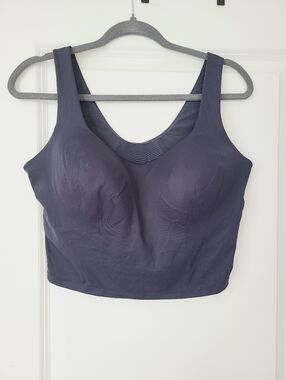 Old Navy Active Powersoft Light Support Navy Cropped Top